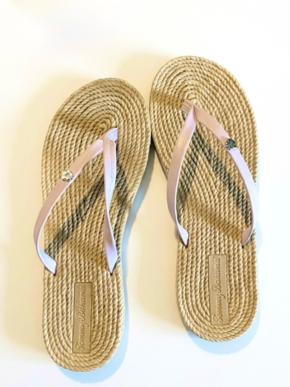TOMMY BAHAMA women’s sandals pink size 10 Foam NWOT